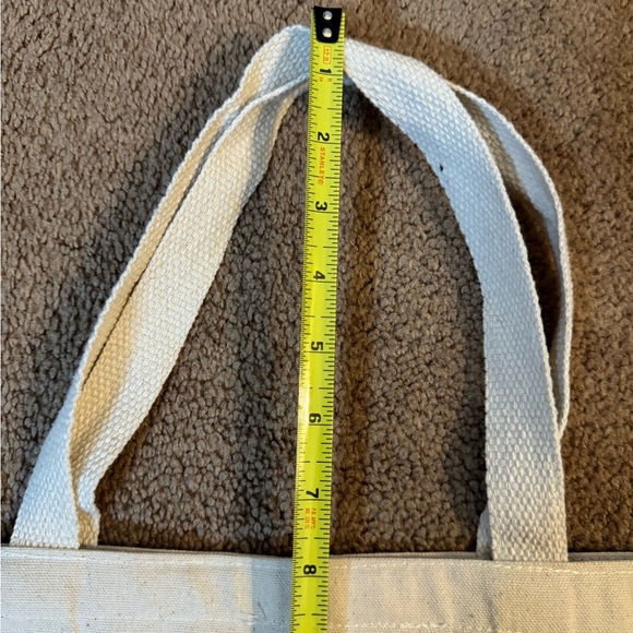 Handmade Large Canvas Yoga Metal Rock Band Inspired Tote Bag Large NEW - Picture 12 of 12